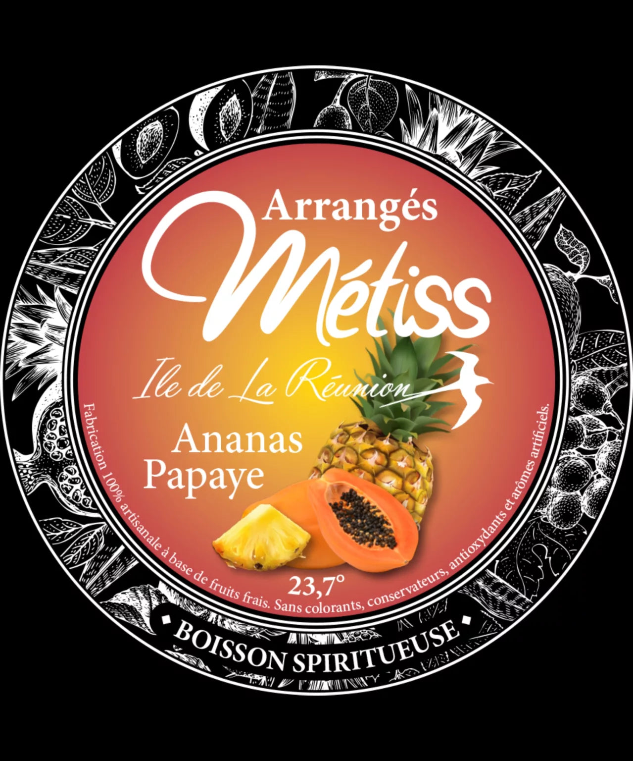 Arranged passion fruit, 35 cl, 23.7°