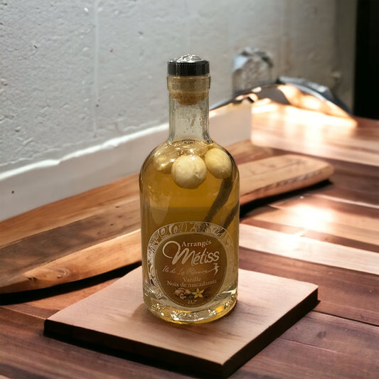 Rhum Métiss - Arrangés vanille et noix de macadamia, 35cl