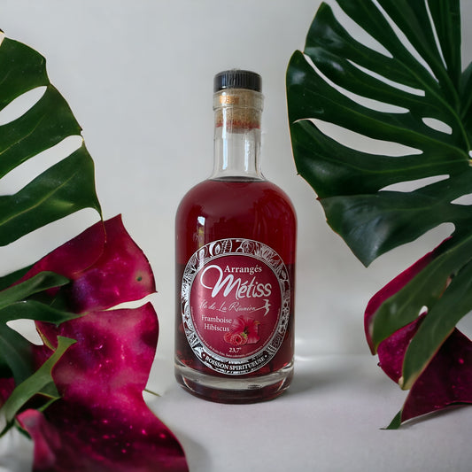 Arranged raspberry hibiscus, 35 cl, 23.7°