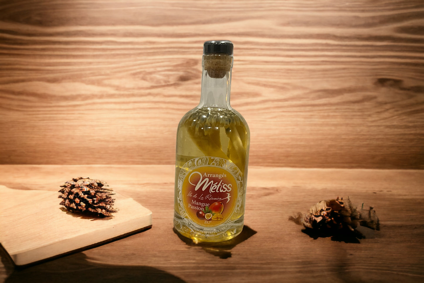 Rhum Métiss - Arrangés Mangue et fruit de la passion, 35cl