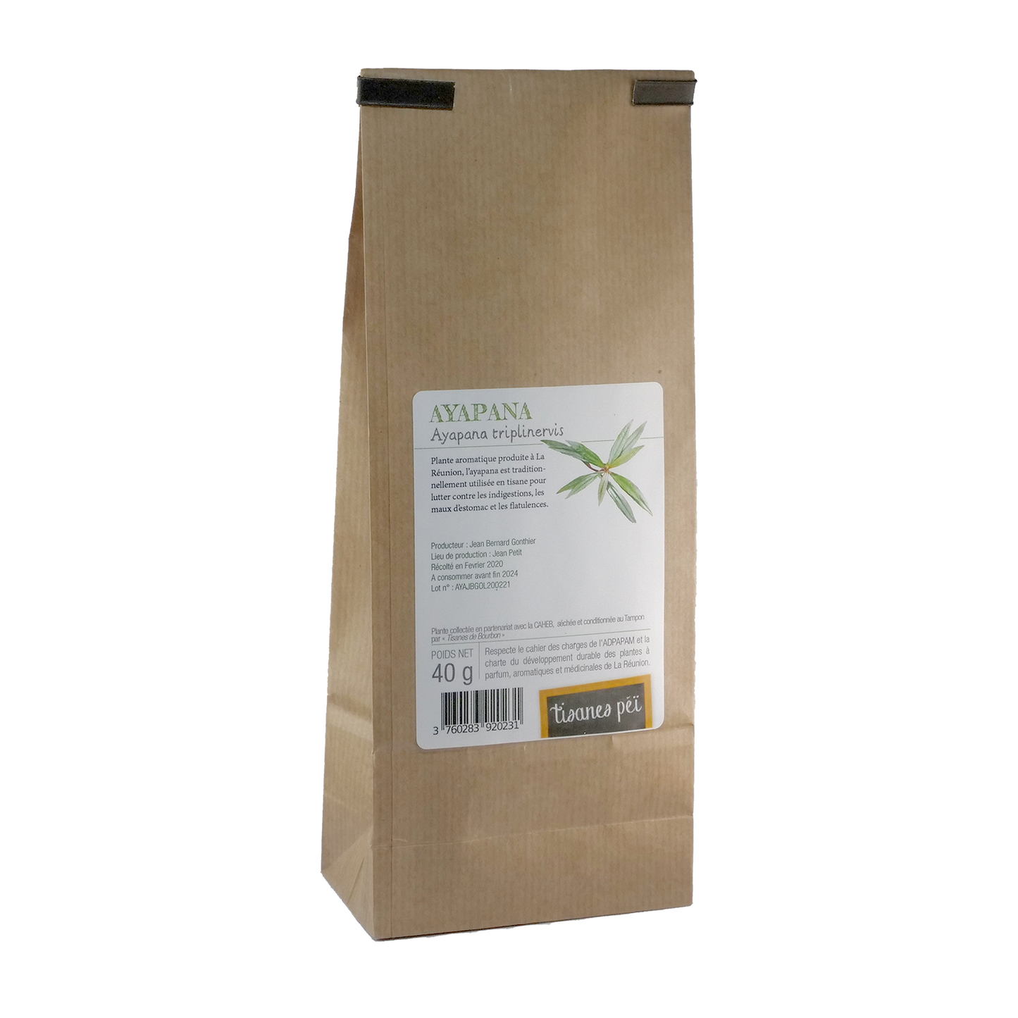 Ayapana (Ayapana triplinervis), dried leaves, 40g