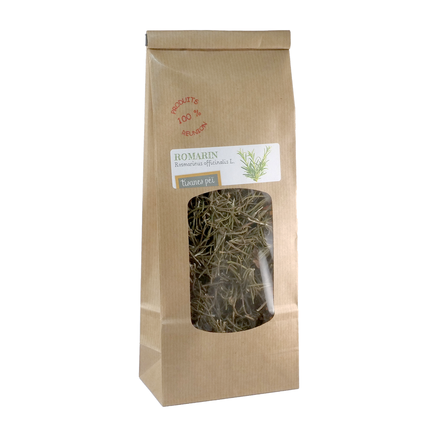Tisanes de Bourbon - Romarin, feuilles séchées, 40g