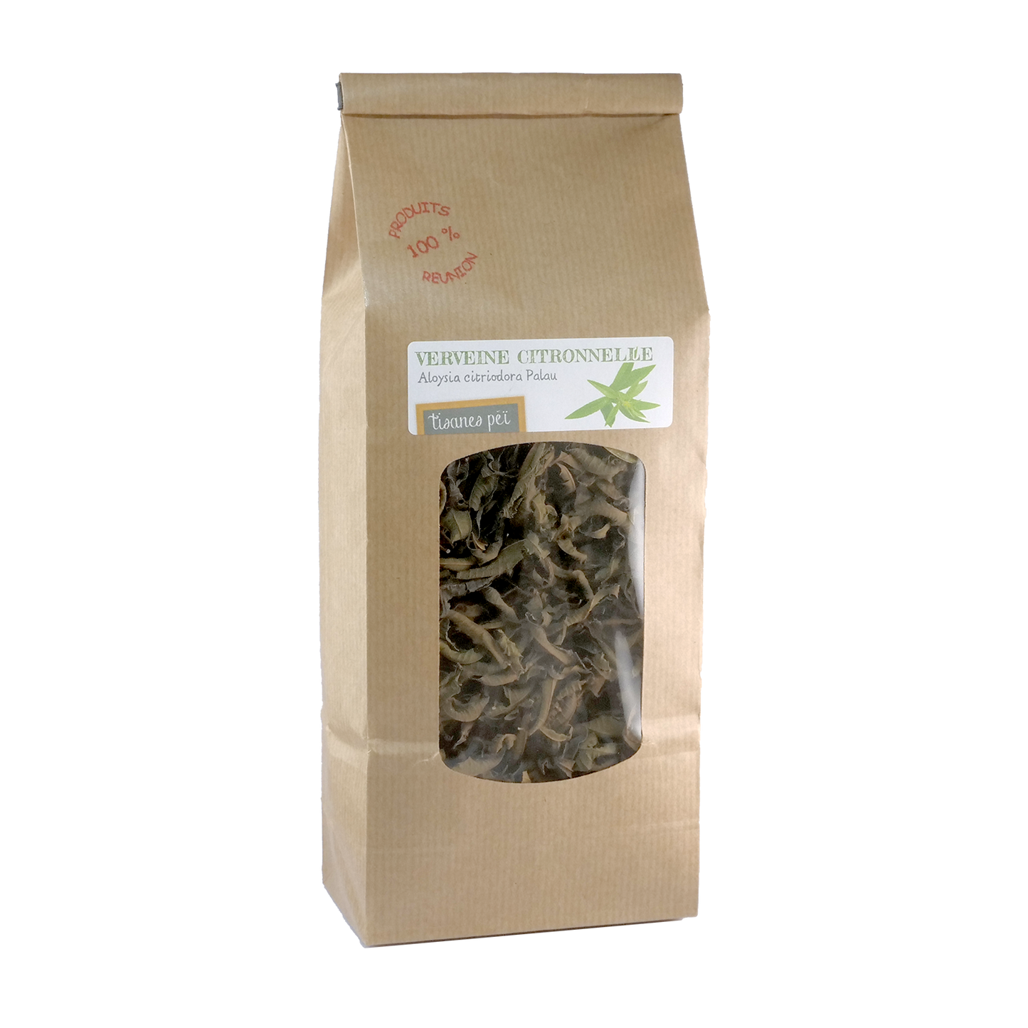 Tisanes de Bourbon - Verveine citronnelle, feuilles séchées, 40g