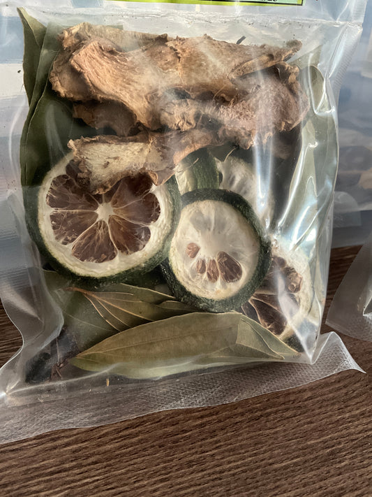 Bag of rum: Cinnamon, coffee, lemon, ginger / 20g