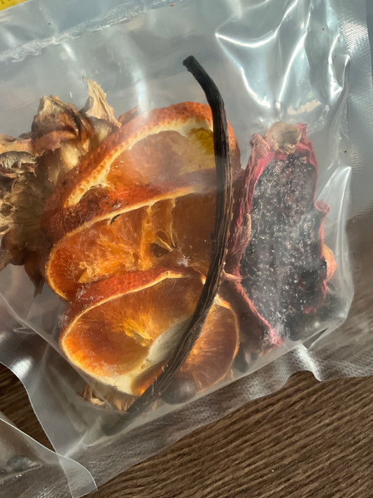 Bag of rum: Banana, coffee, tangor, pineapple / 20g