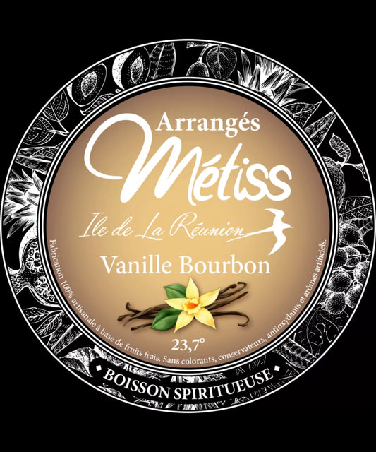 Rhum Métiss - Arrangés Vanille Bourbon, 35cl