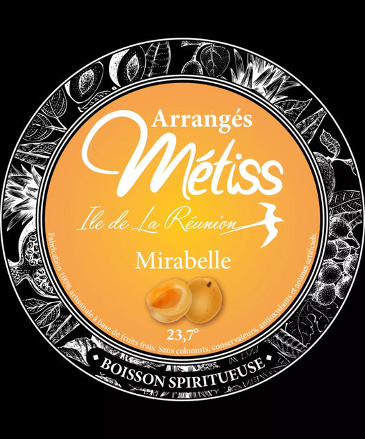 Rhum Métiss - Arrangés Mirabelle, 35cl