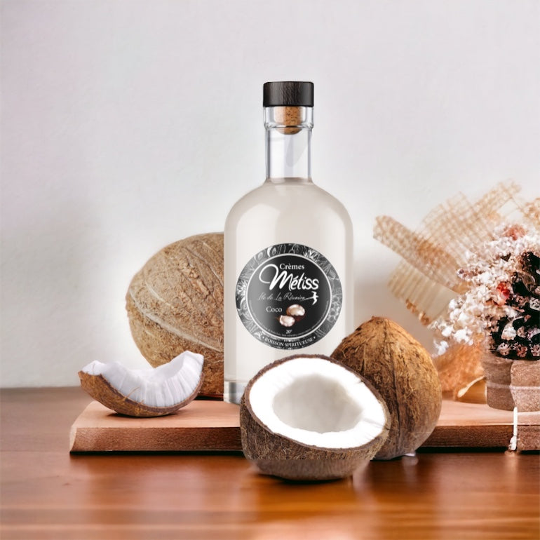 Rhum Métiss - Crème de Rhum Noix de coco 35cl, 20°