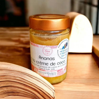 🥈Extra Pineapple Jam with coconut cream, 230g