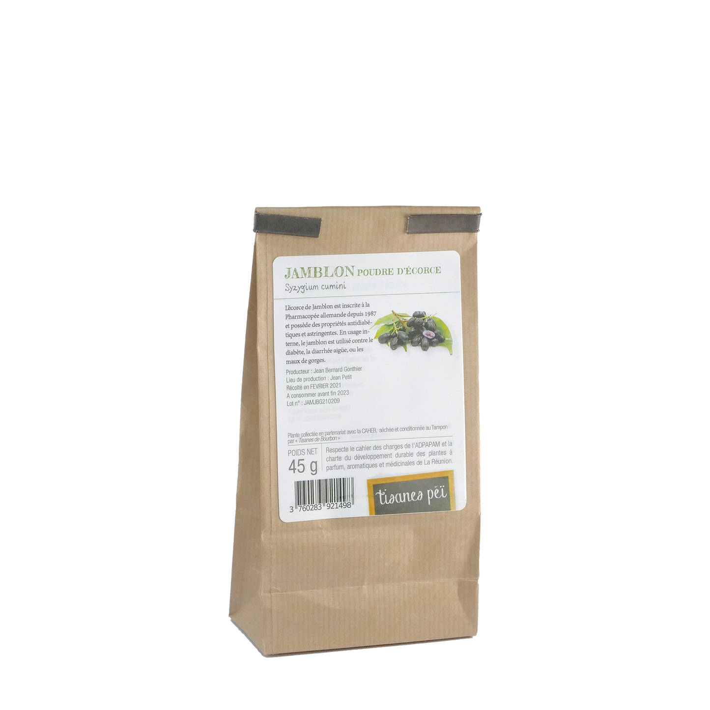 Ham (Syzygium cumini), bark powder, 45g