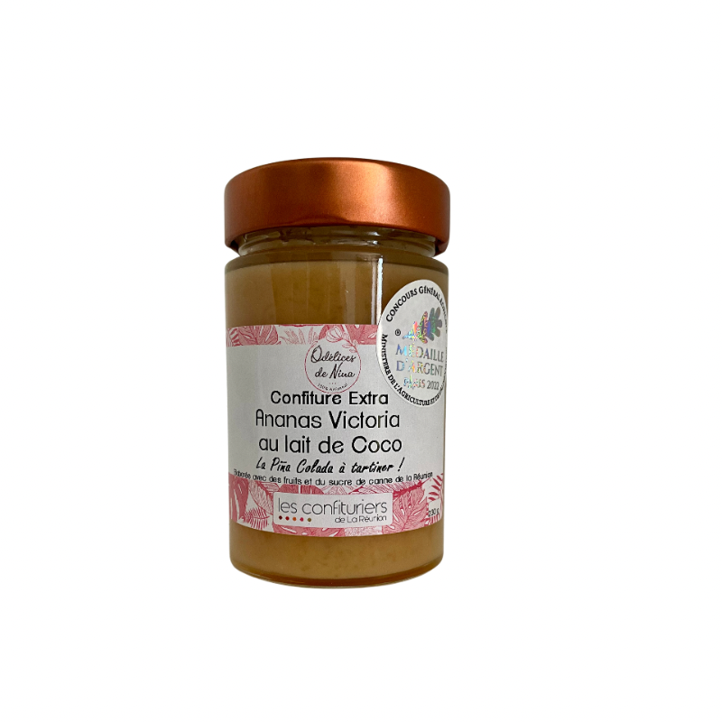 🥈Extra Pineapple Jam with coconut cream, 230g